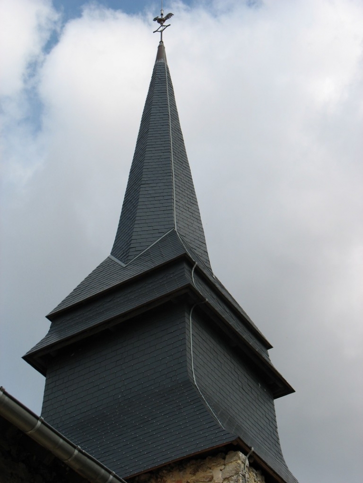 Clocher de l'église Saint-Martin d'Orgeville - Caillouet-Orgeville