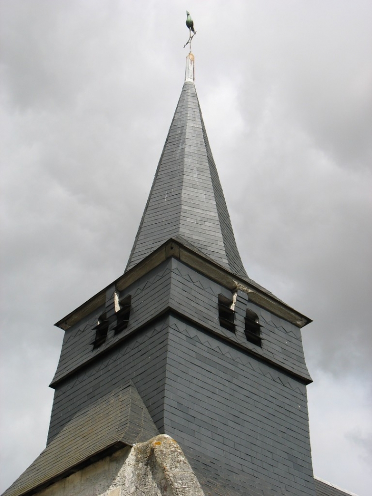 Clocher de l'église Saint-Julien - Cauverville-en-Roumois