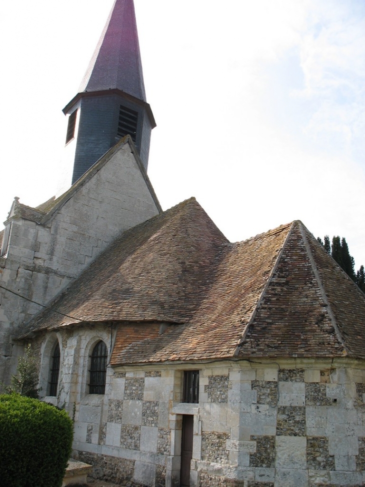 Chevet de l'église Notre-dame - Cesseville