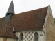 Vue de l'église depuis le cimetière