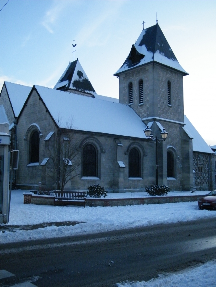 L'église de charleval