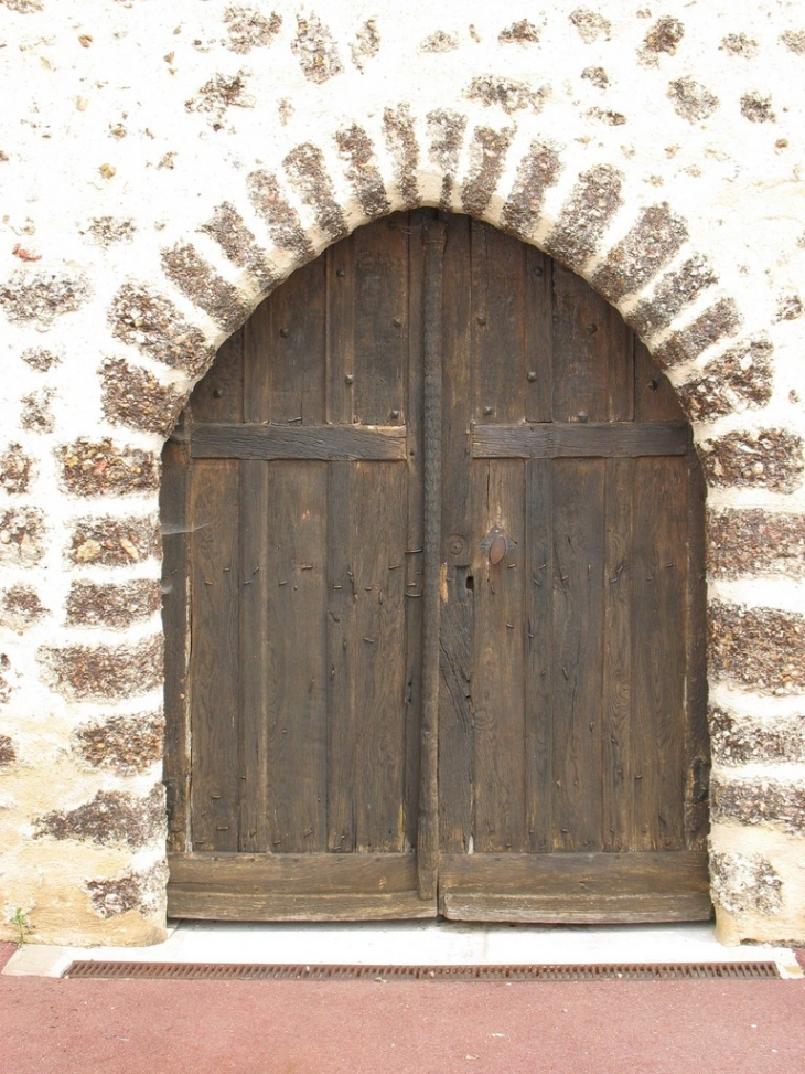 Portail ouest de l'église - Cintray