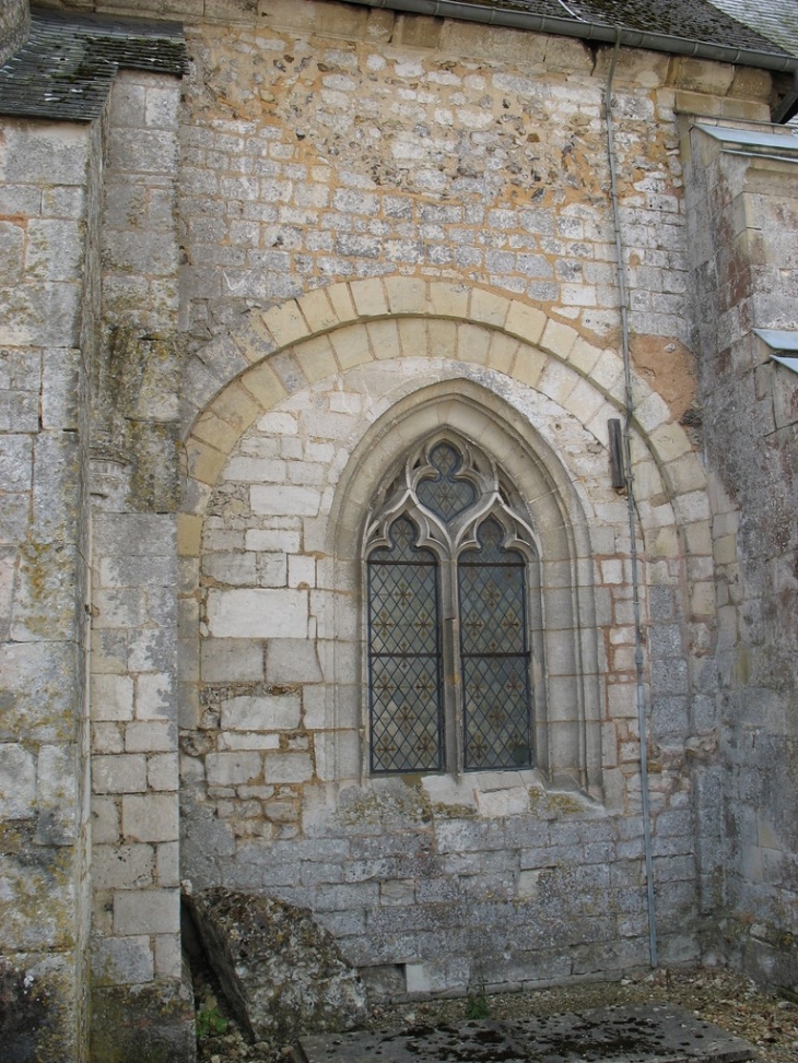 Ancienne porte romane de l'Abbatiale - Corneville-sur-Risle