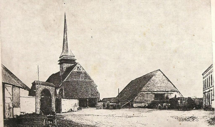 Vielle  eglise et la grange de la dimes - Coudres