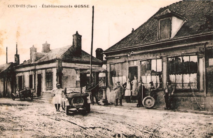 Le cafe de la mere gosse  que jait connue  le vilage de mon enfance   bonjour de laustralie - Coudres