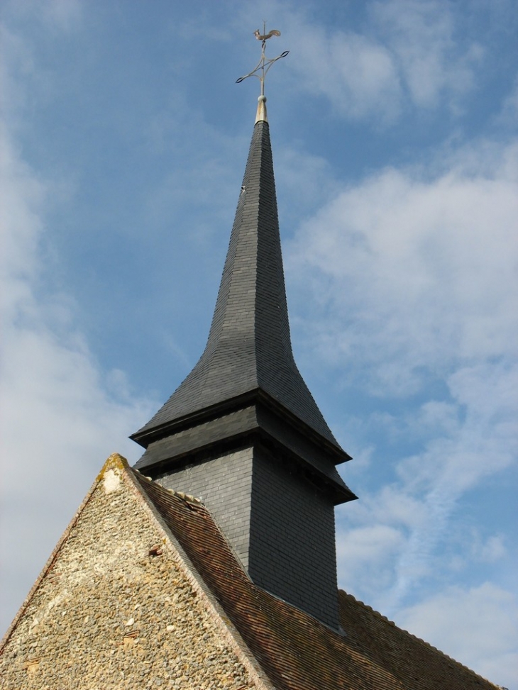 Clocher de l'église - Courdemanche