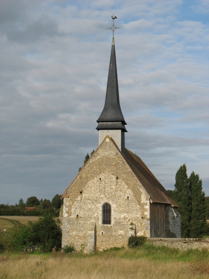 Façade de l'église - Courdemanche