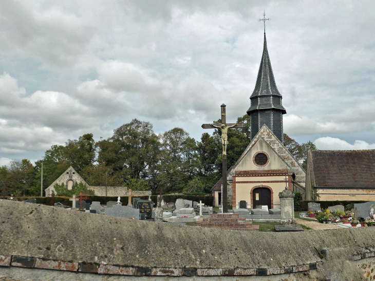 L'église - Courteilles