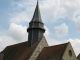 Photo suivante de Courteilles Façade et porche de l'église Saint-Hilaire