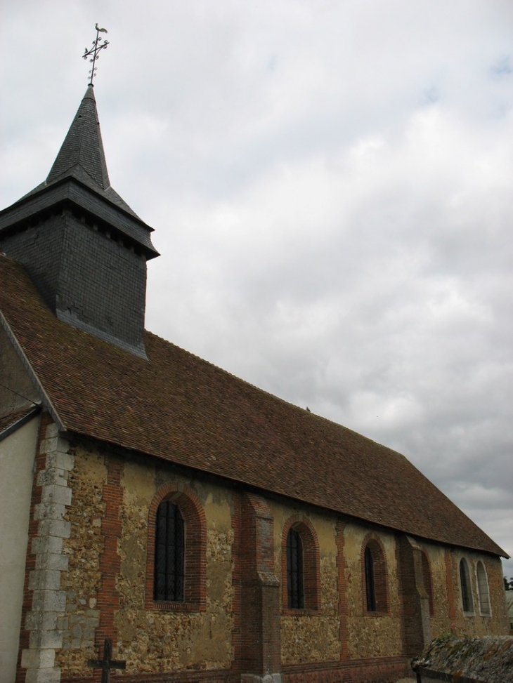 Côté sud de l'église Saint-Martin - Droisy