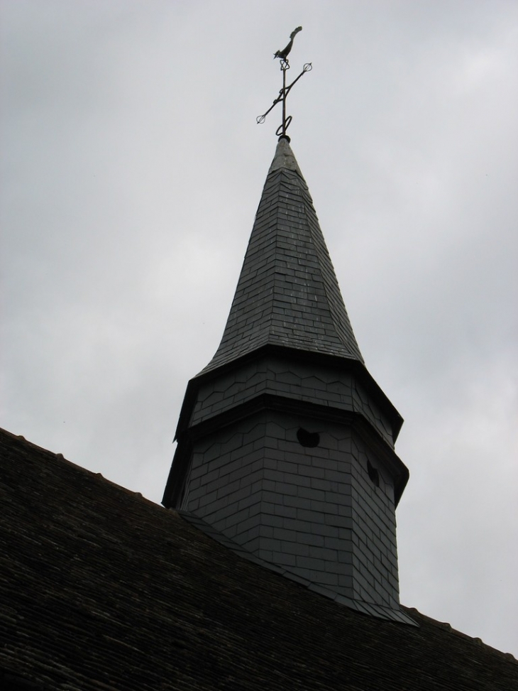 Le clocher de Notre-Dame des Puits - Droisy