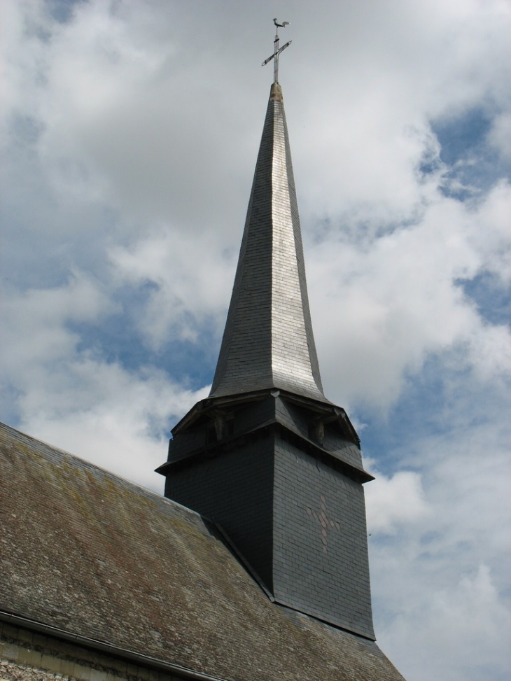 Le clocher - Fontaine-Heudebourg