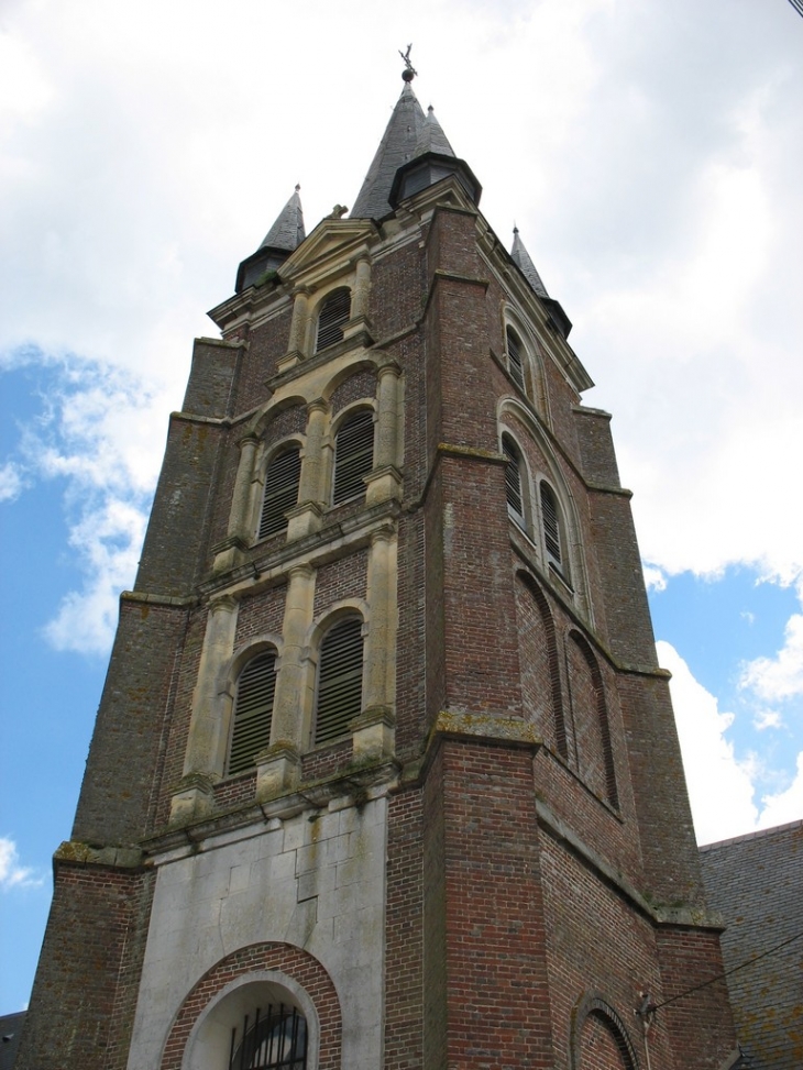 Tour-clocher - Fontaine-l'Abbé