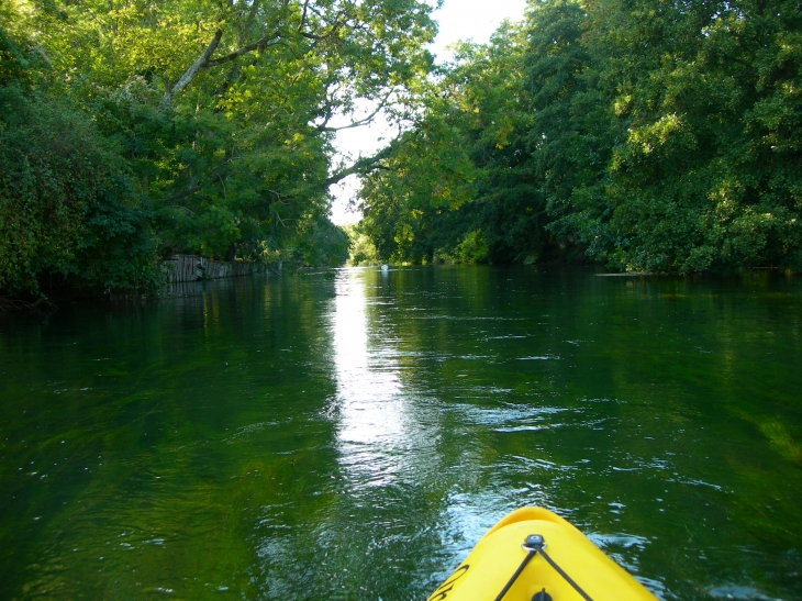 Ballade sur la riviere d'eure en kayak - Fontaine-sous-Jouy