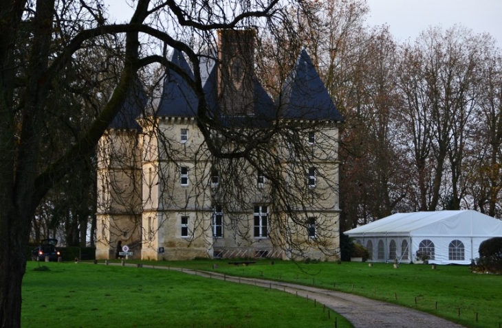 Le château. Il a été construit au 19ème siècle dans un très beau parc de 11 ha et le domaine est mis à disposition pour les réceptions. - Fours-en-Vexin