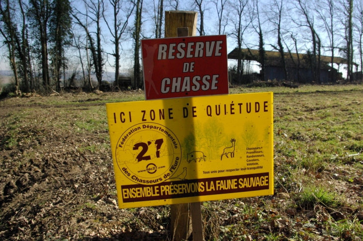 Zone de repos au Mesnil-Milon - Gasny