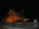 l eglise de gauville sous la neige