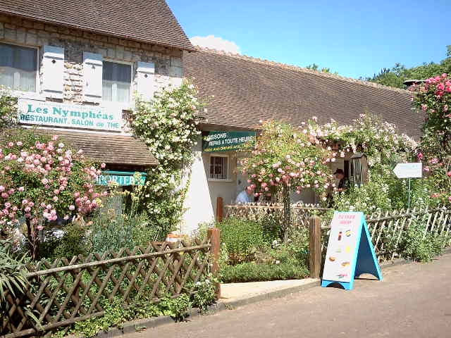 Restaurant Les Nymphéas en face de la Maison de Claude Monet - Giverny