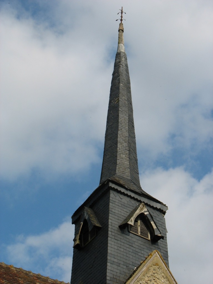 Le clocher de Saint-Gilles - Gournay-le-Guérin