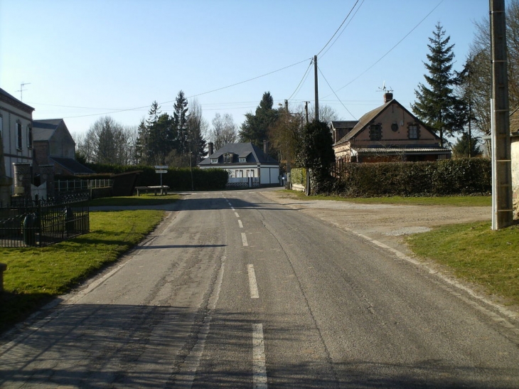 Carrefour les beaux,Ste Marguerite - Guernanville