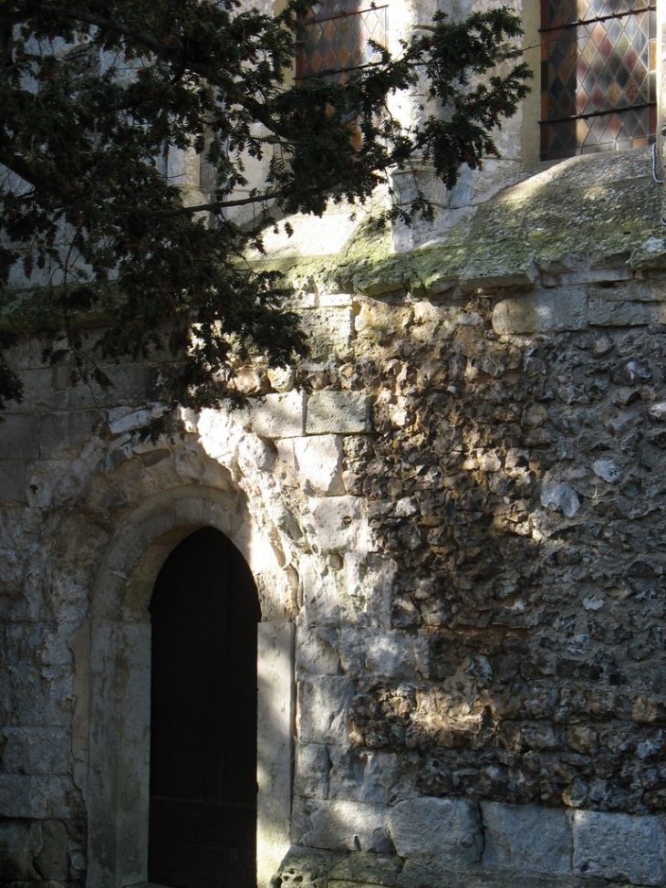 Porte romane - Heudebouville