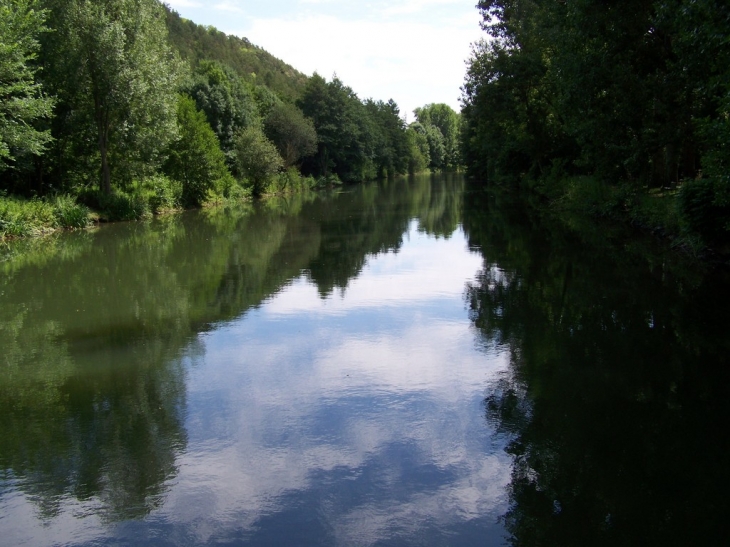 L'Eure vers l'amont - Heudreville-sur-Eure