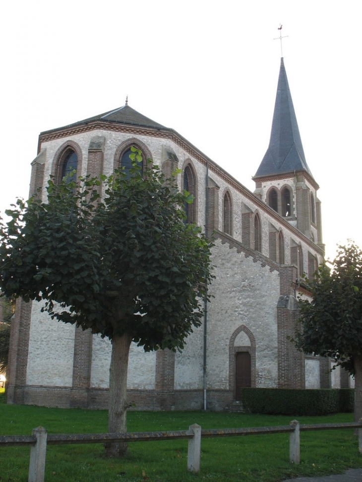 Chevet de l'église Notre-Dame - La Couture-Boussey