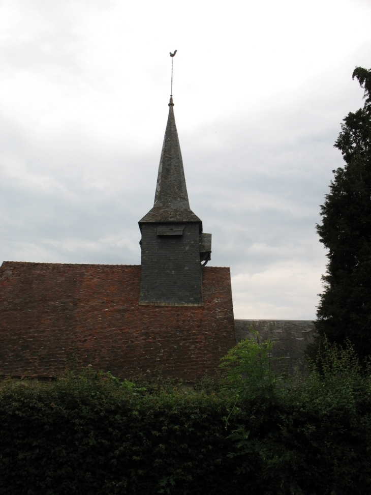 Eglise de la Sainte-Trinité (le clocher) - La Trinité-de-Réville