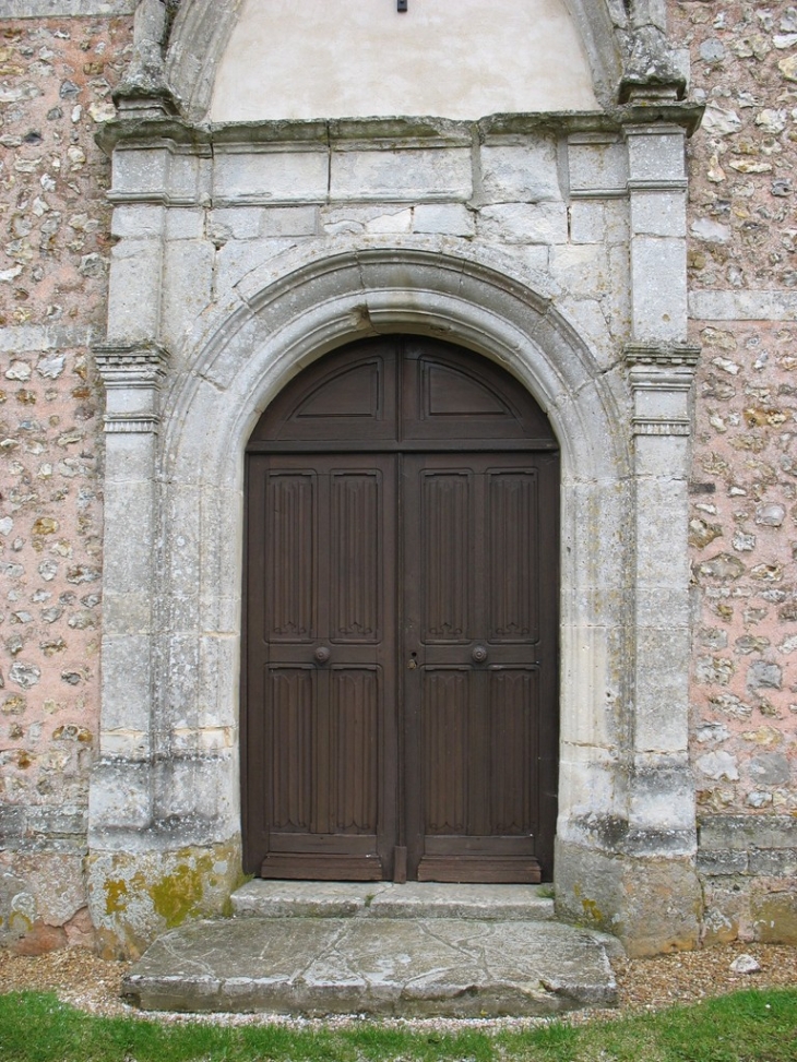 Portail de l'église - Le Fresne