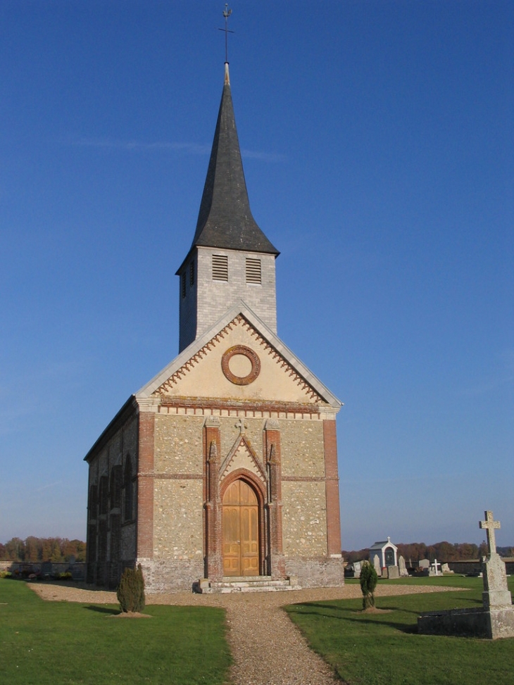 église Saint-Aubin - Le Mesnil-Fuguet