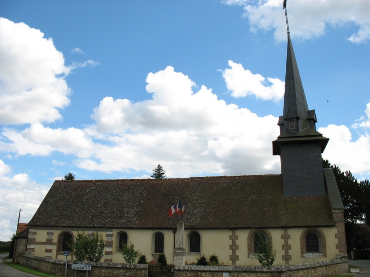 Vue de l'église Notre-Dame du Noyer - Le Noyer-en-Ouche