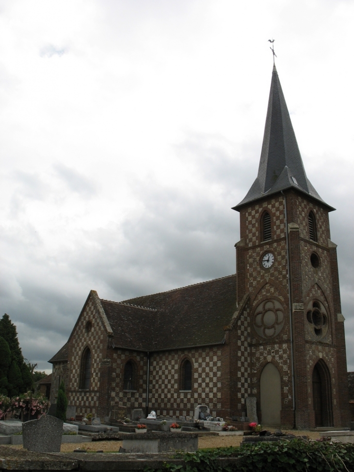 Eglise Saint-Aubin - Le Vieil-Évreux