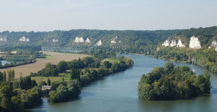 L'ile sur la Seine - Les Andelys