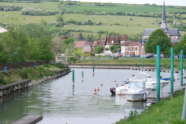 Port du petit andely - Les Andelys