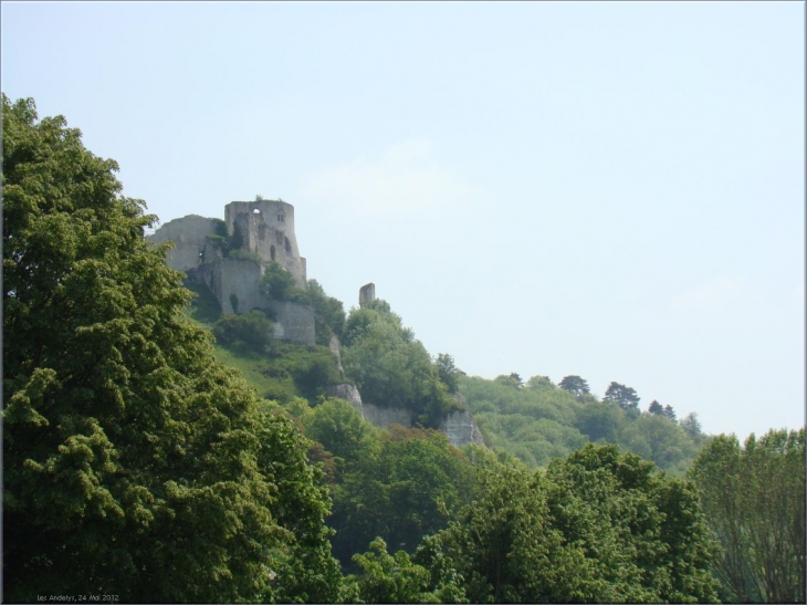Chateau Gaillard sur les hauteurs des Andelys - Les Andelys