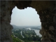 Photo suivante de Les Andelys Les berges de la Seine vues par les fenetres de Chateau Gaillard aux Andelys