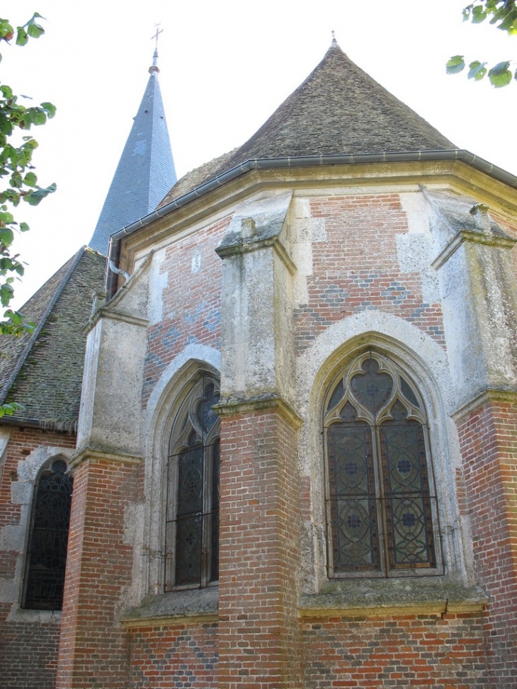 Chevet de l'église Saint-Pierre - Louye