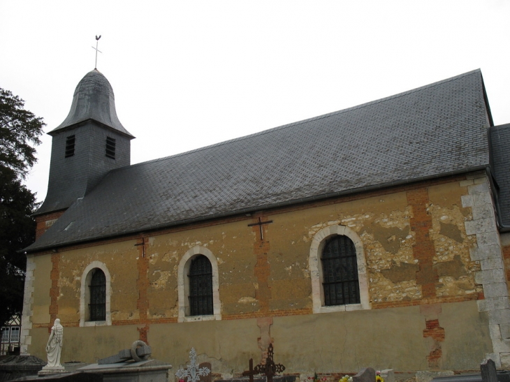 Vue de l'église Saint-Denis - Manneville-sur-Risle