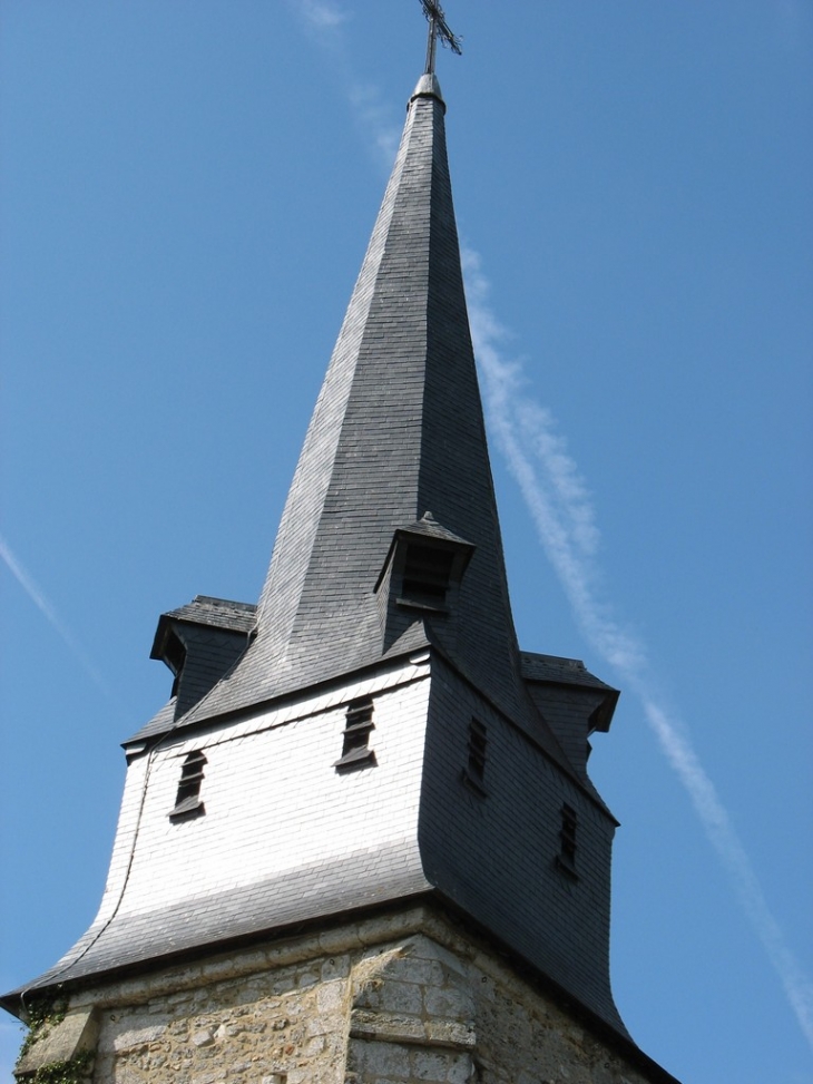 Clocher de l'église Saint-Ouen - Morainville-Jouveaux