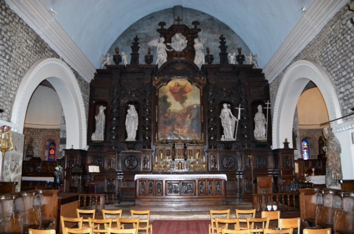 L'église Saint Nicolas époque et styles XII et XIX siècle.  - Pont-Saint-Pierre