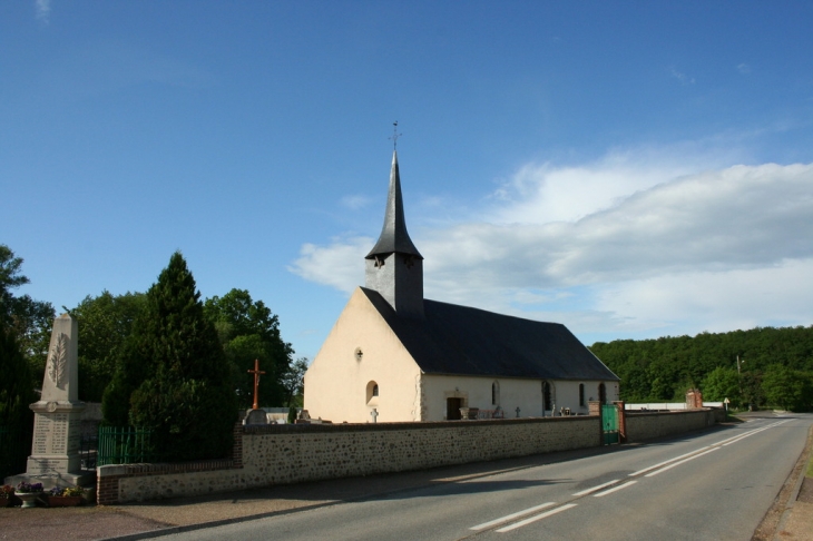 église et cimetière - Roman