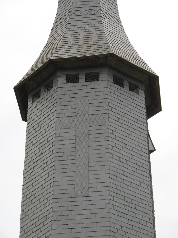 Clocher de l'église Saint-Aignan - Saint-Agnan-de-Cernières