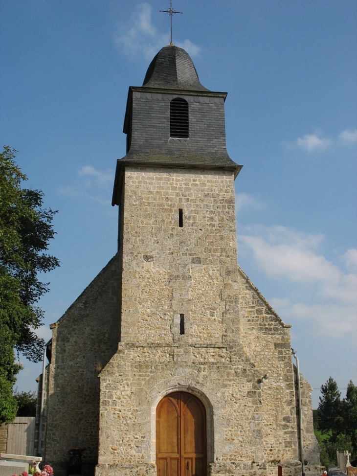 Façade Ouest de l'église Saint-Pierre - Saint-Pierre-du-Val