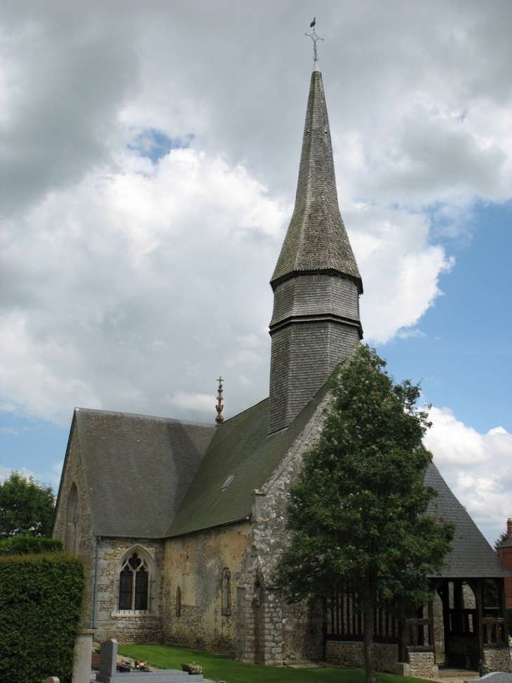 Vue de l'église - Saint-Victor-de-Chrétienville