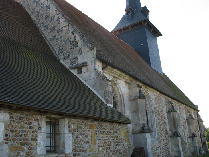 Chevet côté nord - Sébécourt