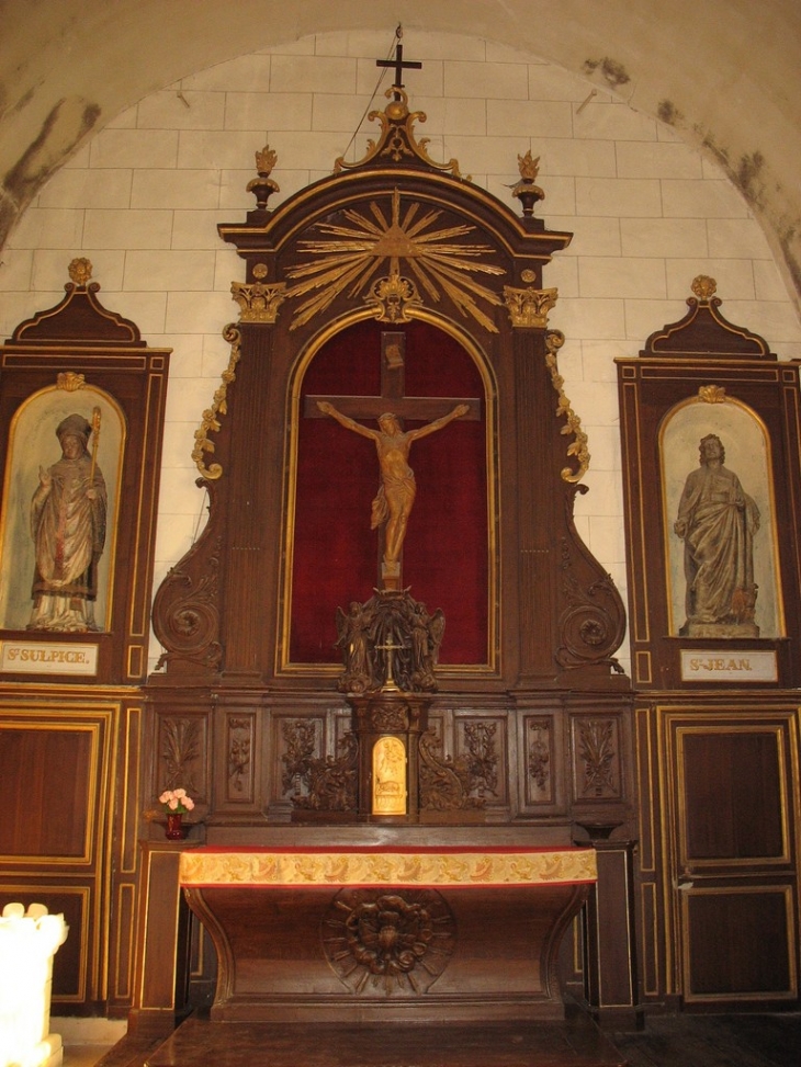 Retable du Maître-Autel - Tosny