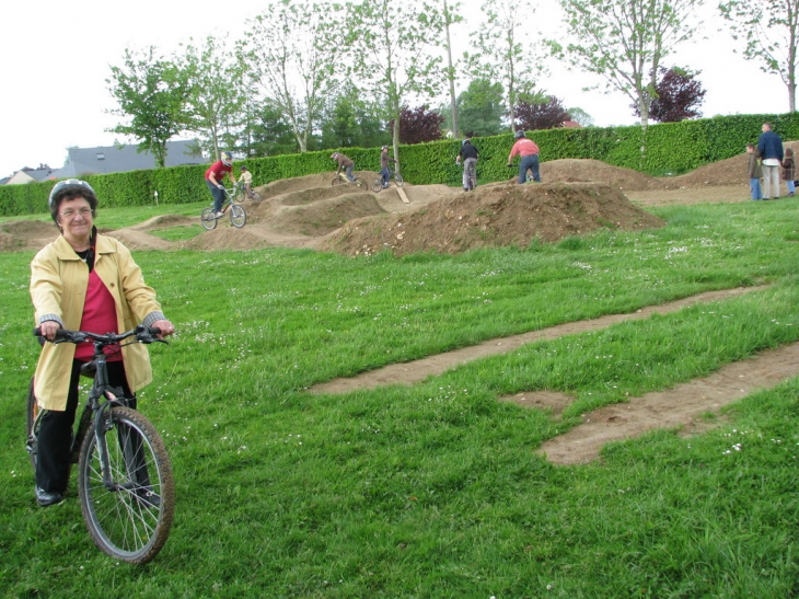 Inauguration terrain bicross - Trouville-la-Haule