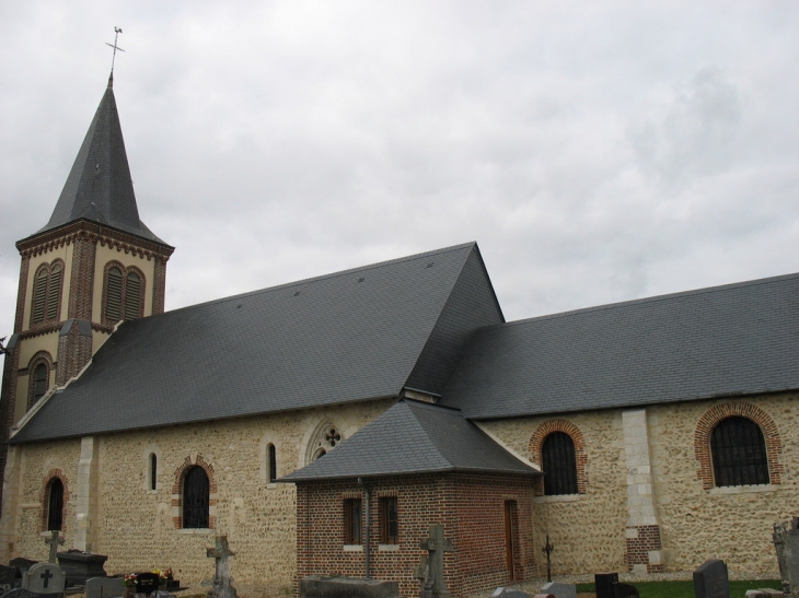 Bas-côté sud de l'église Saint-Blaise - Valletot