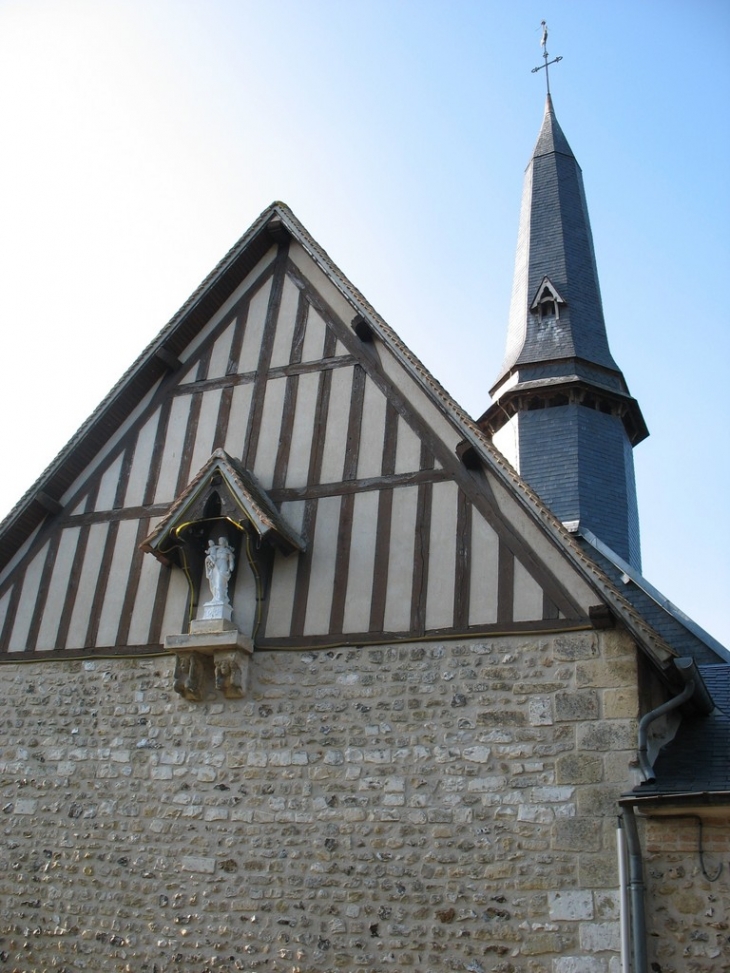 Chevet de l'église - Vaux-sur-Eure