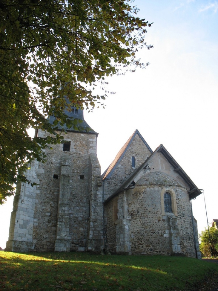 Chevet de l'église - Venables